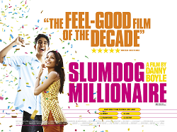 Movie poster of the film Slumdog Millionaire
